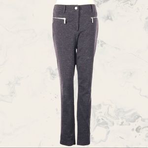 Michael Kors Gray Stretchy Womens Dress Pants